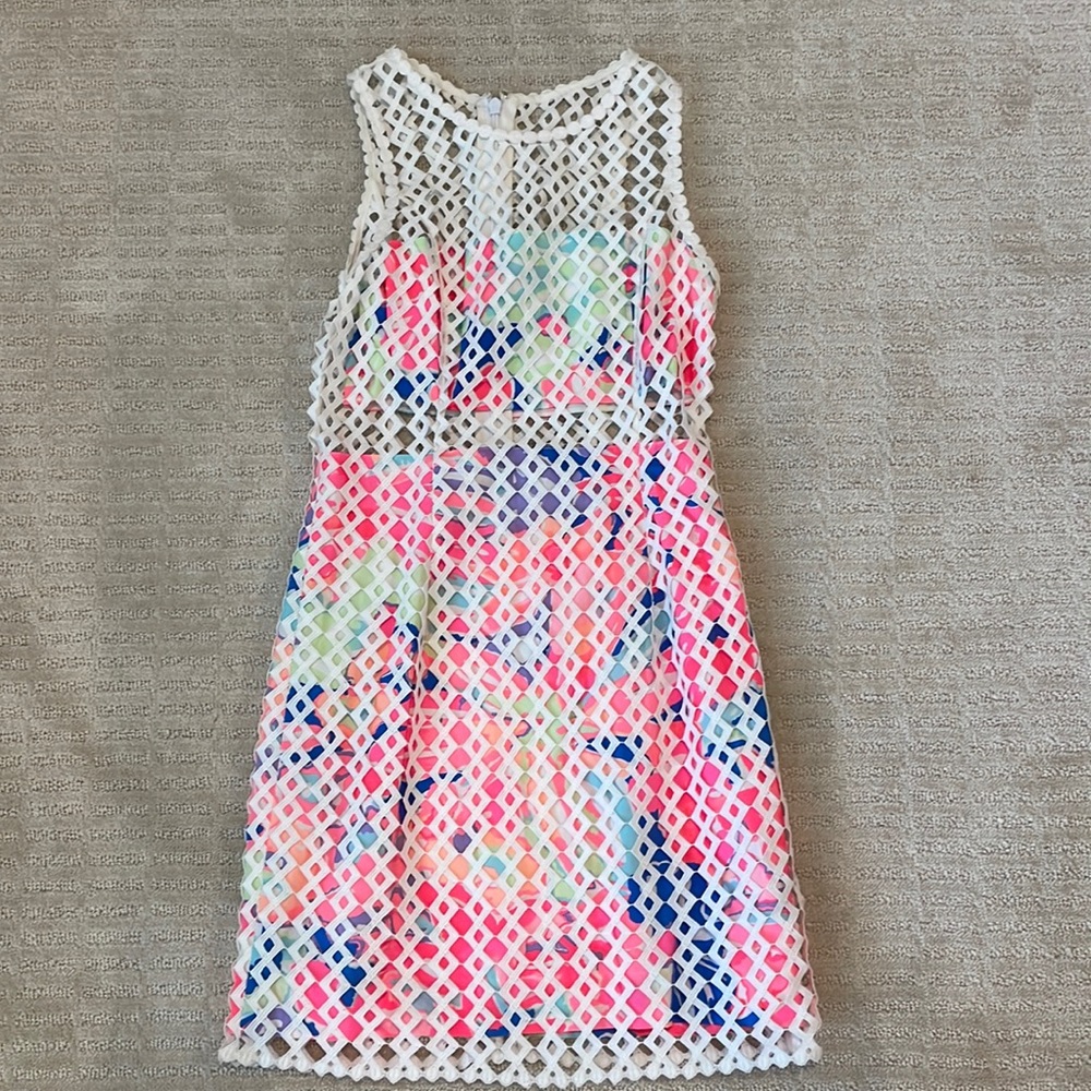 Lilly Pulitzer Cut Out Dress